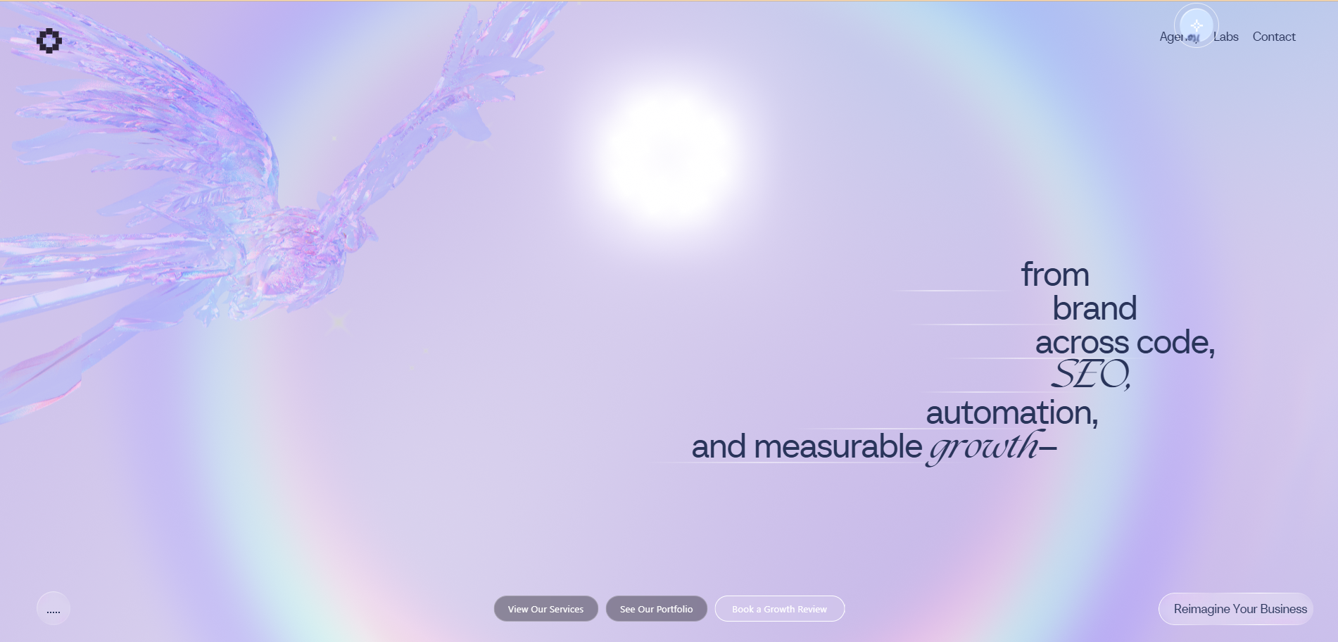 FullStacks — Digital systems website and digital design screenshot