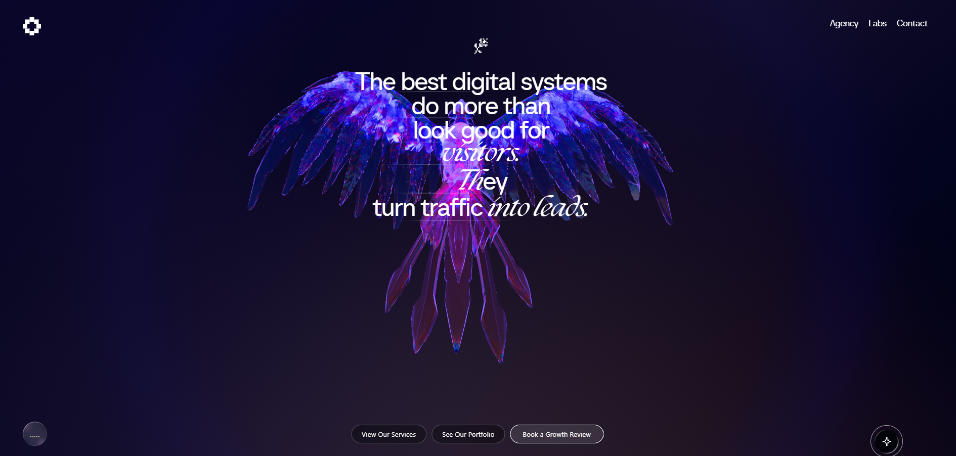 FullStacks — Support system website and digital design screenshot