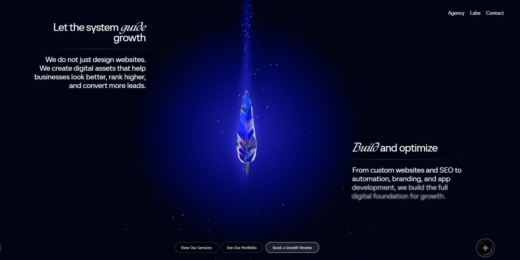 Dansby — Brand system website and digital design screenshot